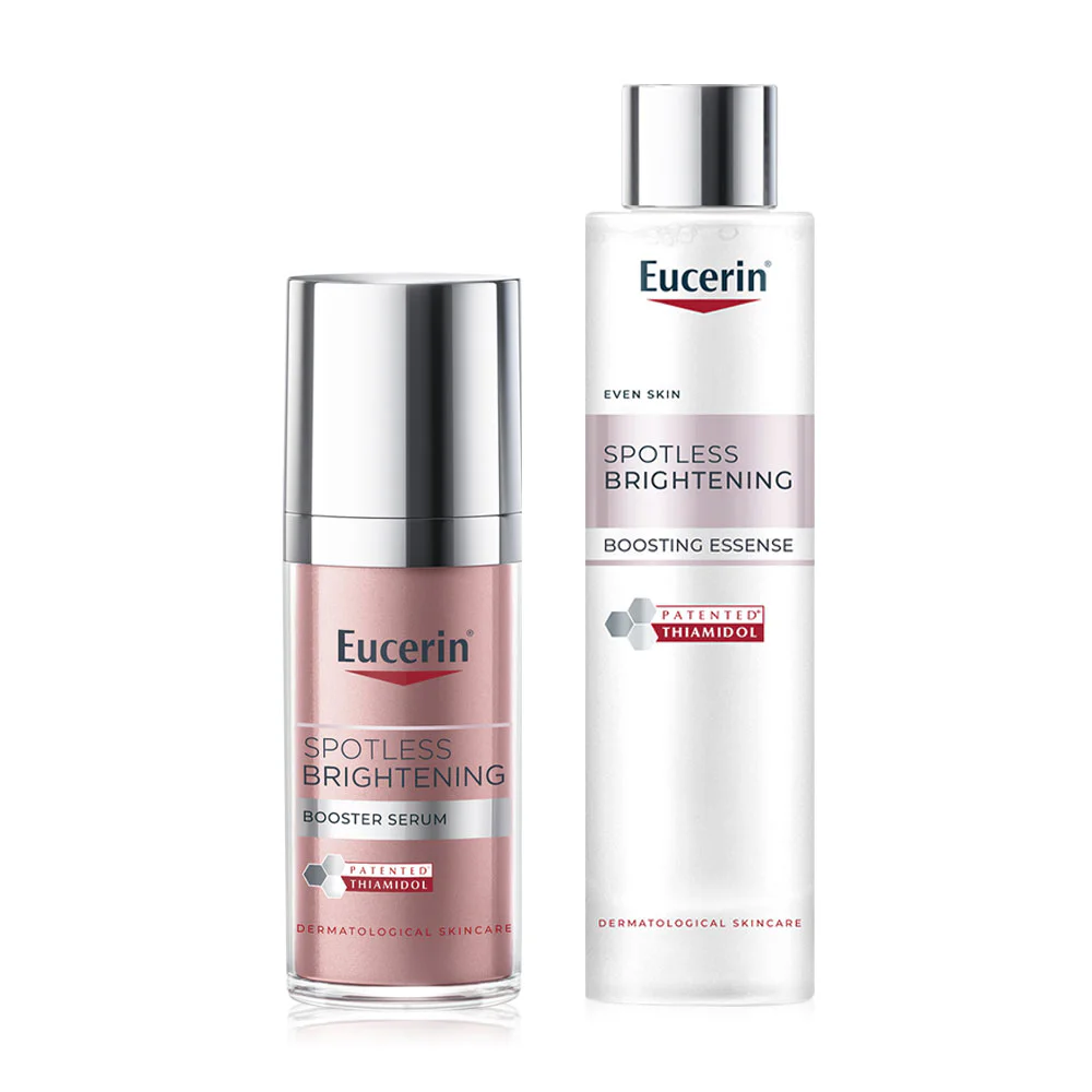 Эссенция Eucerin [Save 20%] Spotless придающий сияние Booster Serum 30 мл + Even Skin Spotless придающий сияние Boosting 100 мл
