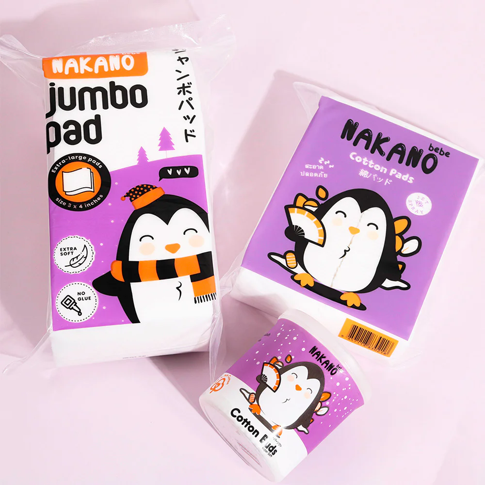 NAKANO Cotton Pad Jet Spray 50g [100Sheets]