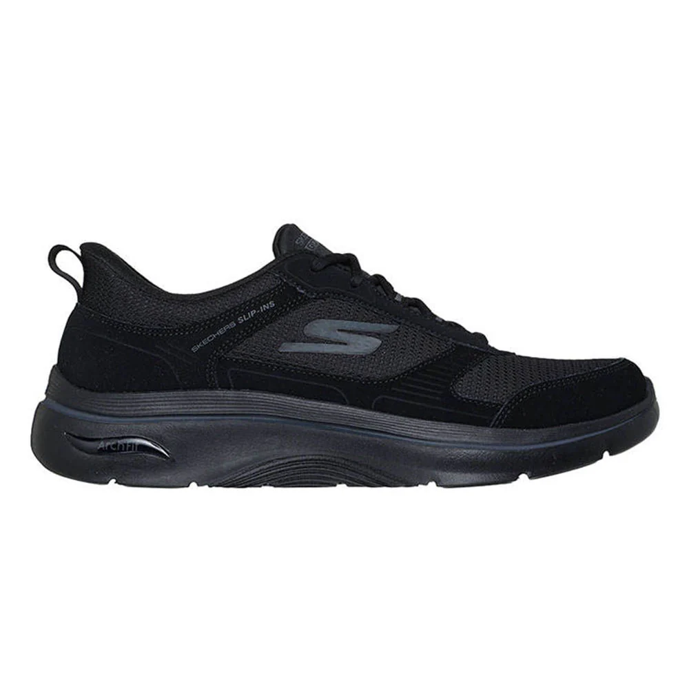 SKECHERS Slip-ins®: GO WALK® Arch Fit® 2.0 - Seared Men's Training Shoes - Black - US 10