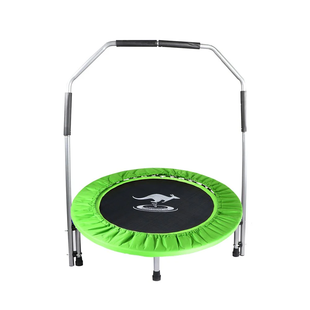 Sanook Trampoline แทรมโพลีนที่กระโดด ขนาด 40 นิ้ว รับน้ำหนัก 150 กก.สีเขียว - Green - One Size