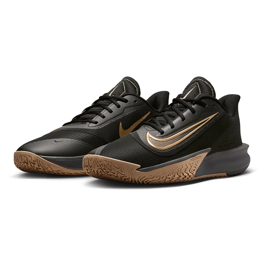 NIKE Precision 7 Men's Basketball Shoes - Black - US 10
