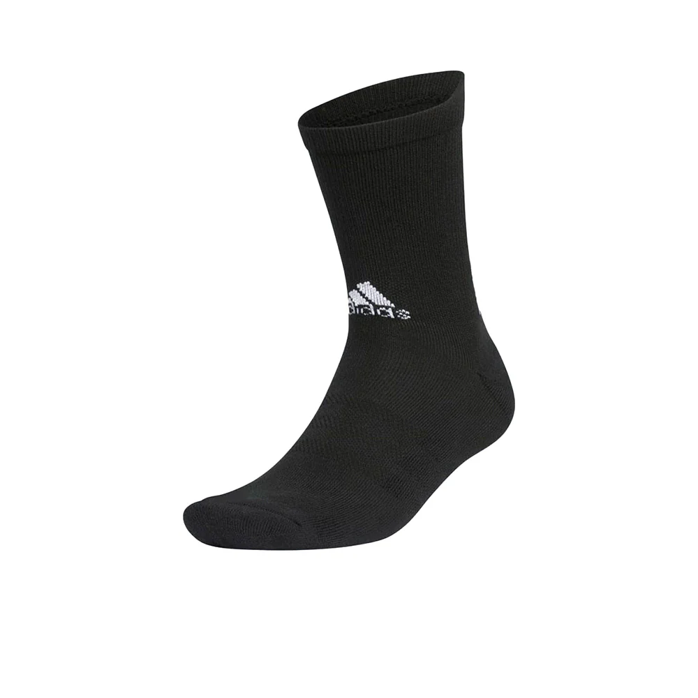 ADIDAS Crew Socks Unisex Golf Socks - Black - M (UK SIZE)