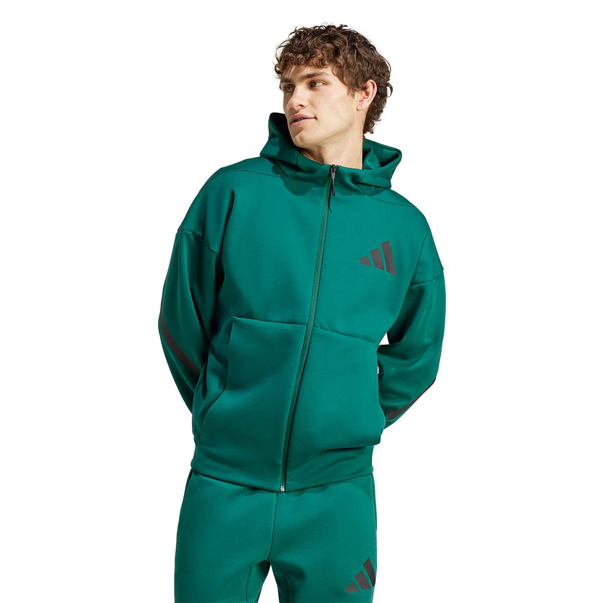 ADIDAS Z.N.E. Full-Zip Hooded Track Men's Hoodie