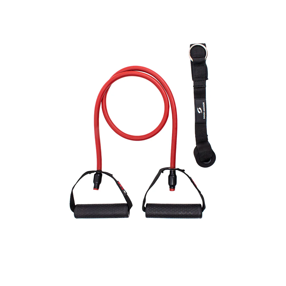 S SPORTS SC-ET0613 Resistance Band Set - Red - L