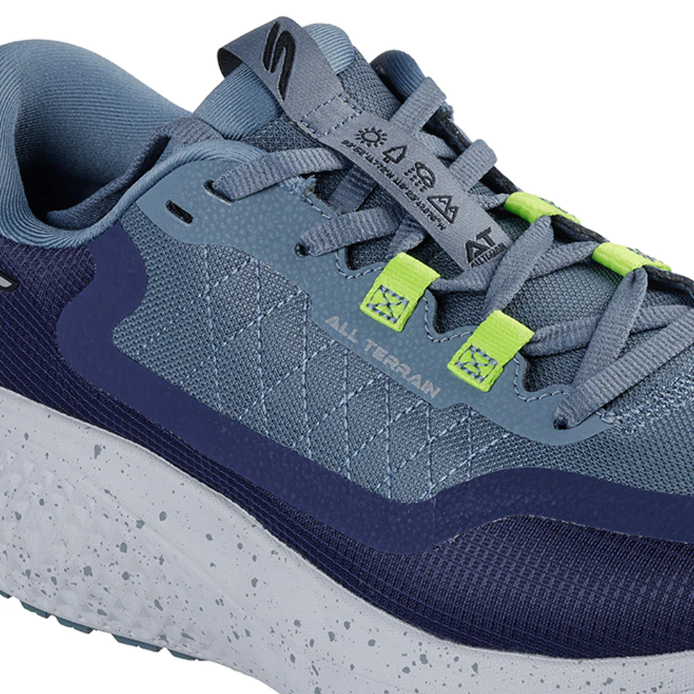 Мужские трейловые беговые кроссовки Skechers Go RUN® Supersonic Max A/T™ — цвет синий, размер US 10