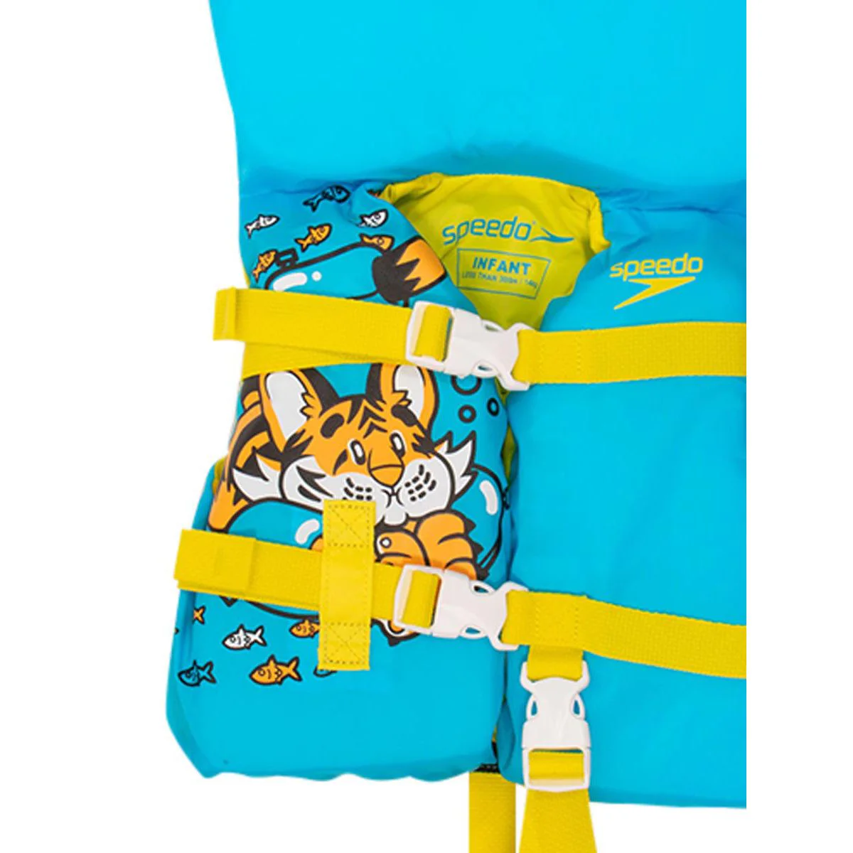 SPEEDO Infant Universal Nylon PFD Kids Life Vest - Blue - ONE SIZE