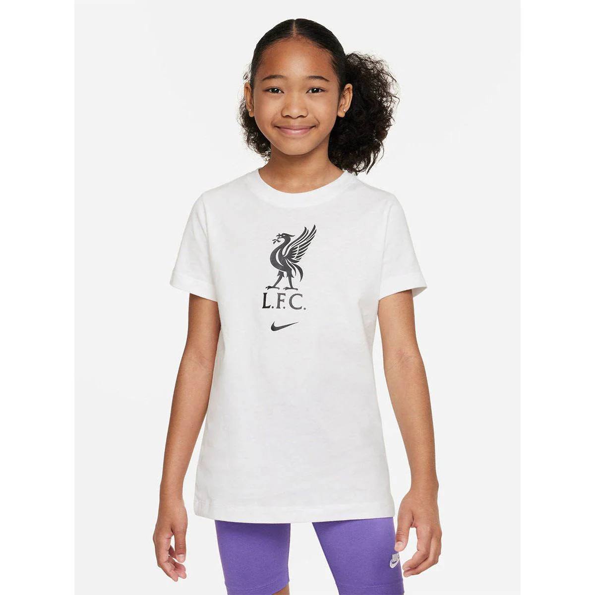 NIKE Liverpool FC Crest Kids Football T-Shirt