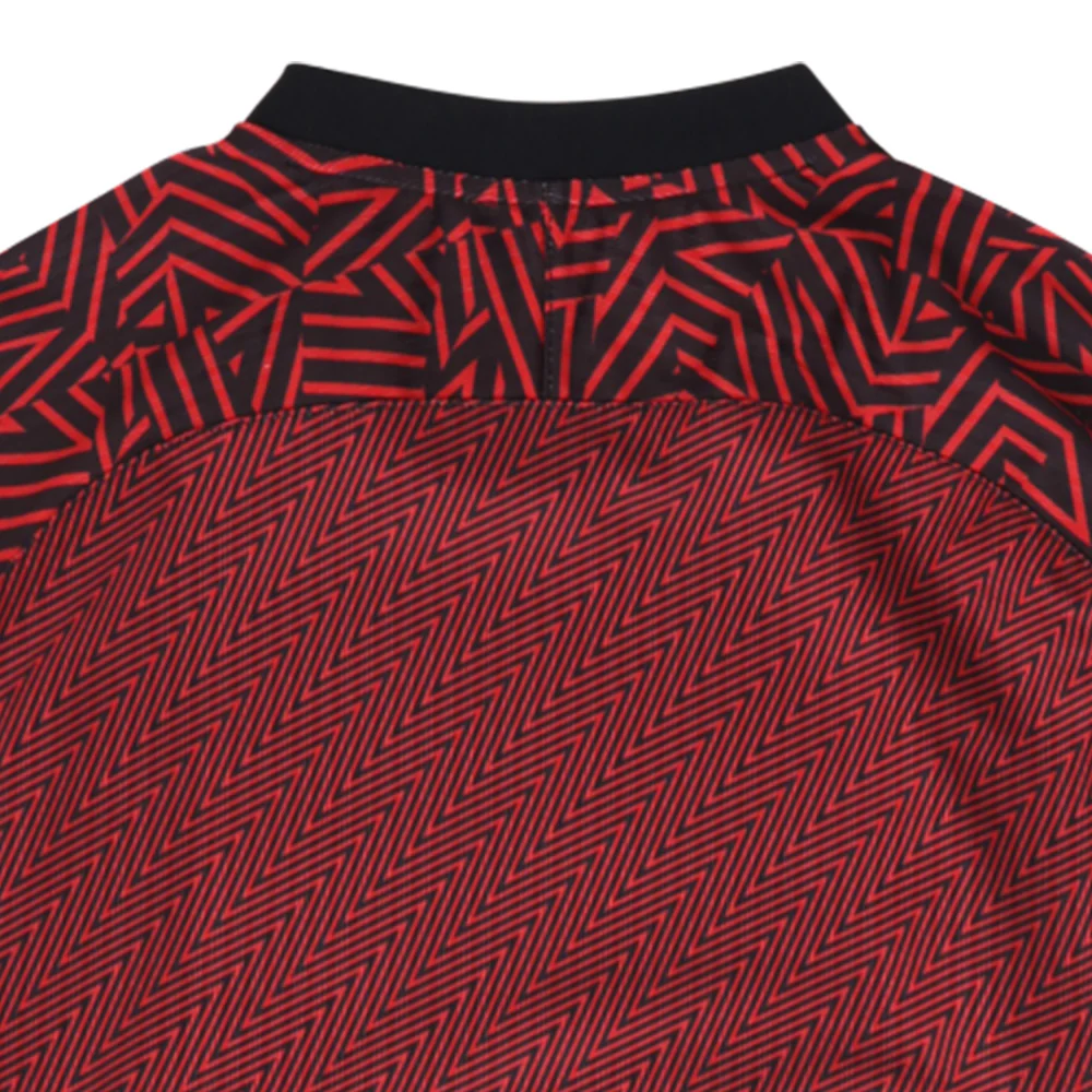 Warrix New Chapter — цвет красный, размер L (азиатский размер), Oversized Unisex Football Jersey