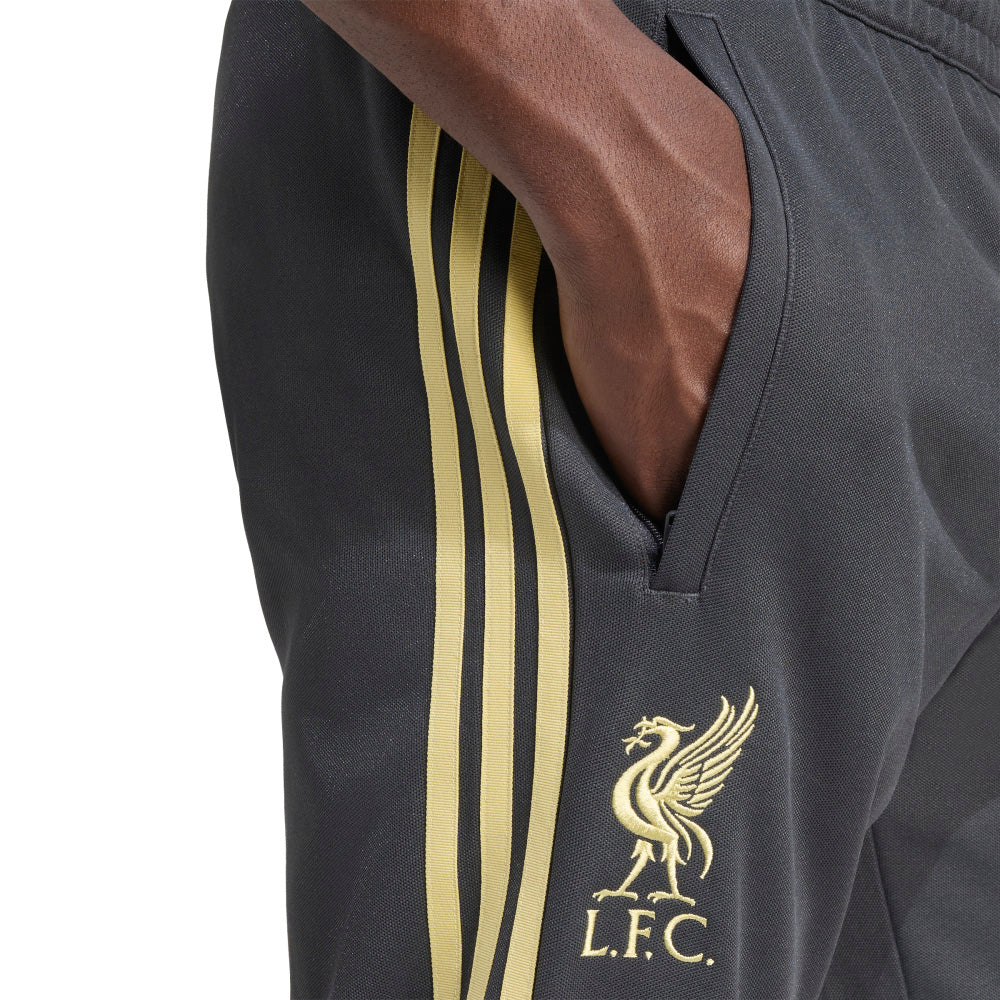 ADIDAS Liverpool FC LFSTLR Track Men's Lifestyle Pants - Black - 2XL (UK SIZE)