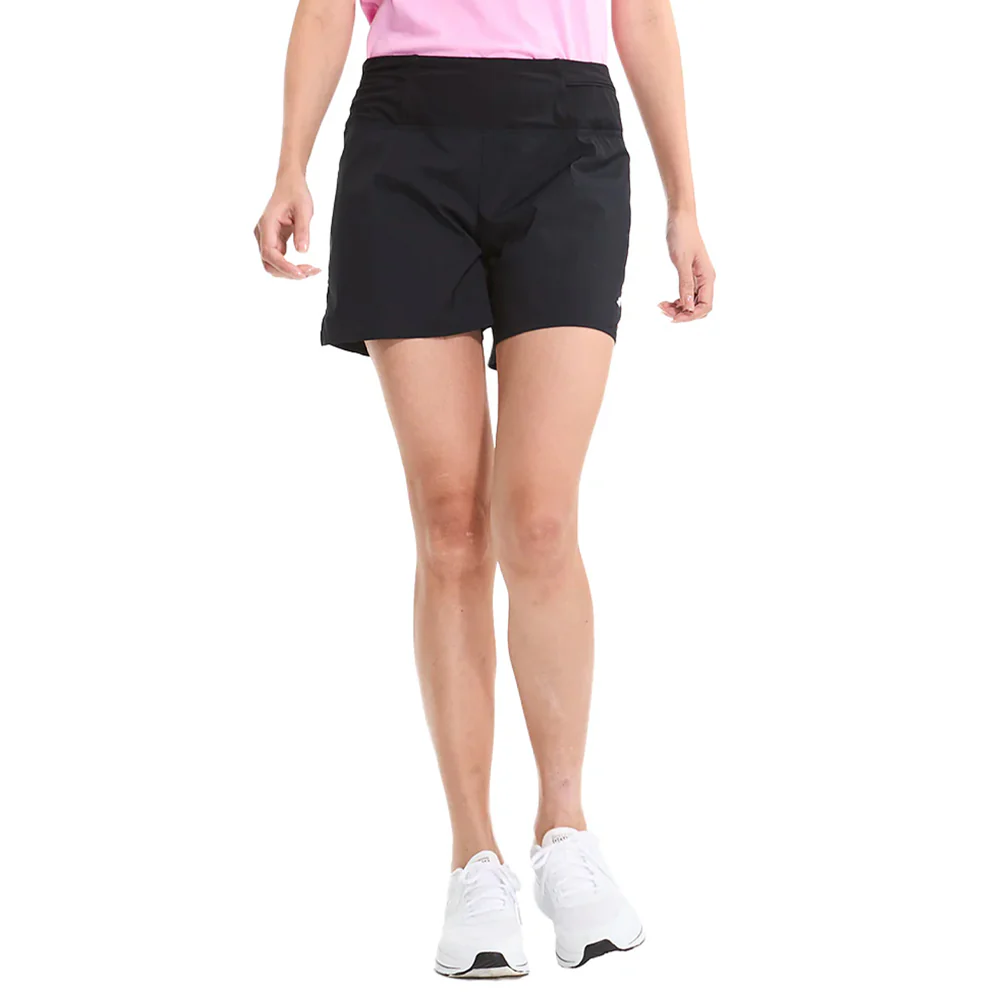 SKECHERS x City Running Club Women's Running Shorts - Black - 2XL (US SIZE)