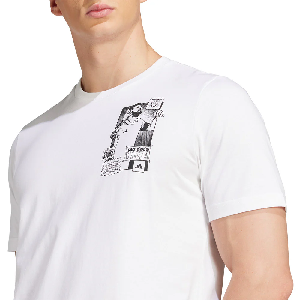 ADIDAS Messi Icon Graphic Men's Football T-Shirt