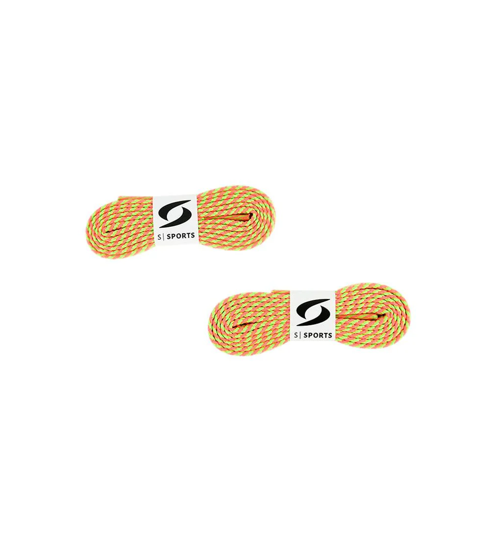 S SPORTS Poly B1 Shoelace - Orange - ONE SIZE