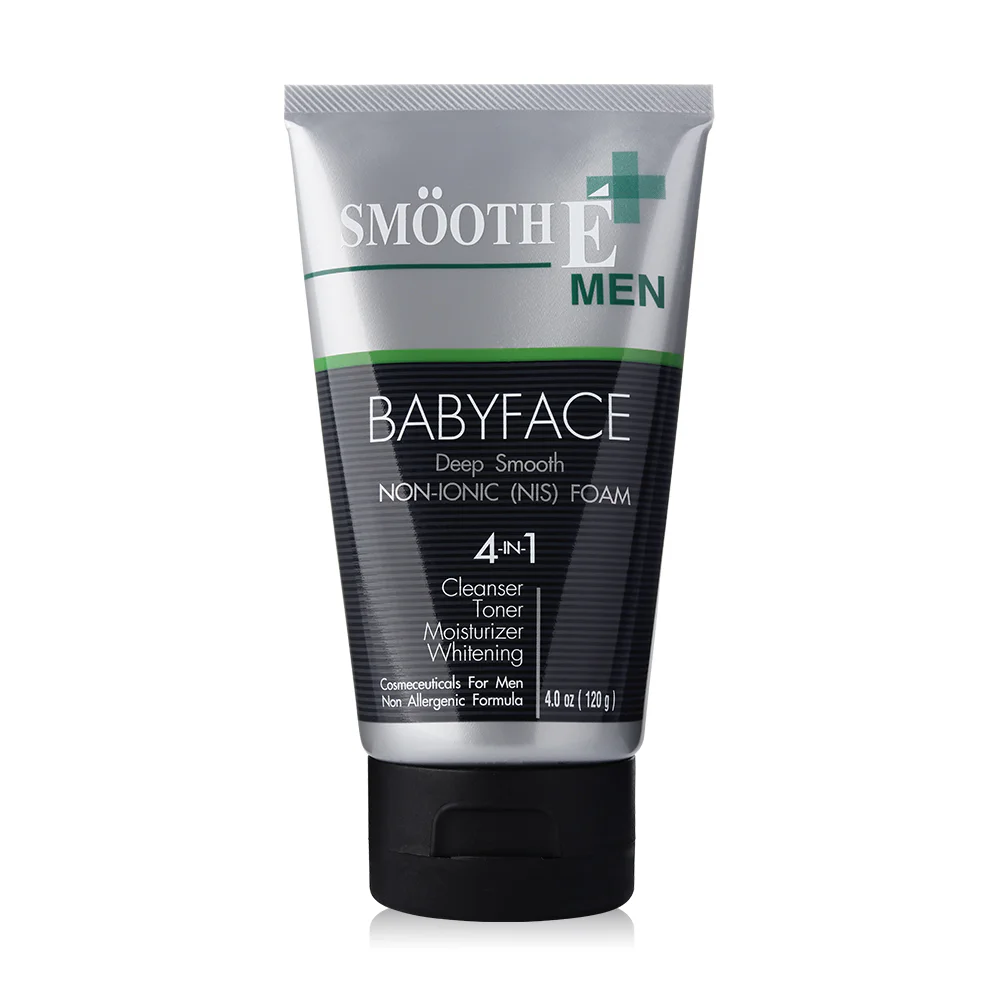 Smooth E For Men Babyface Foam — 120 г