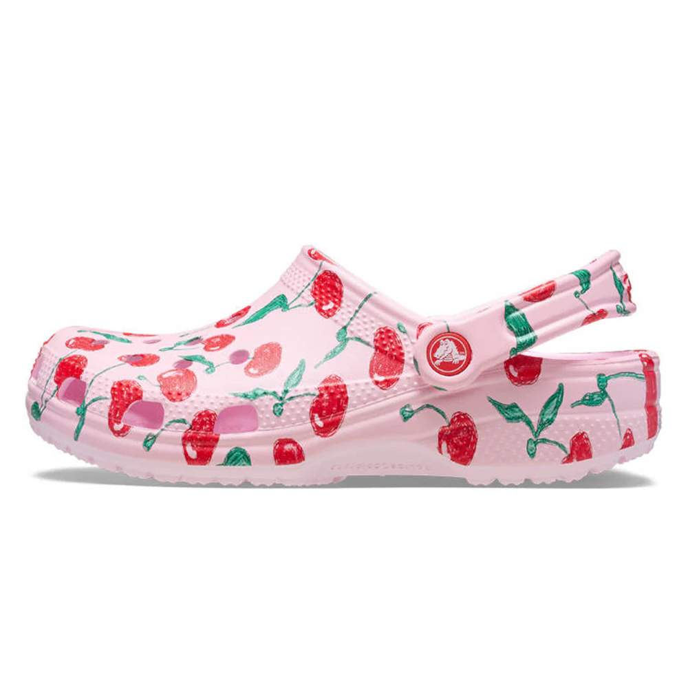 Сабо унисекс Crocs Classic Fresh Fruits Clog — цвет розовый, Us M4/W6
