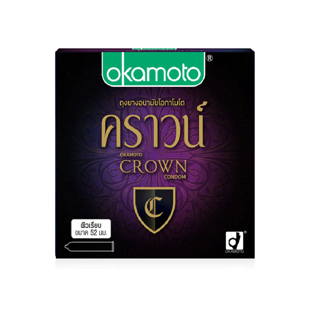 Okamoto Crow Condom 52mm [3pcs]