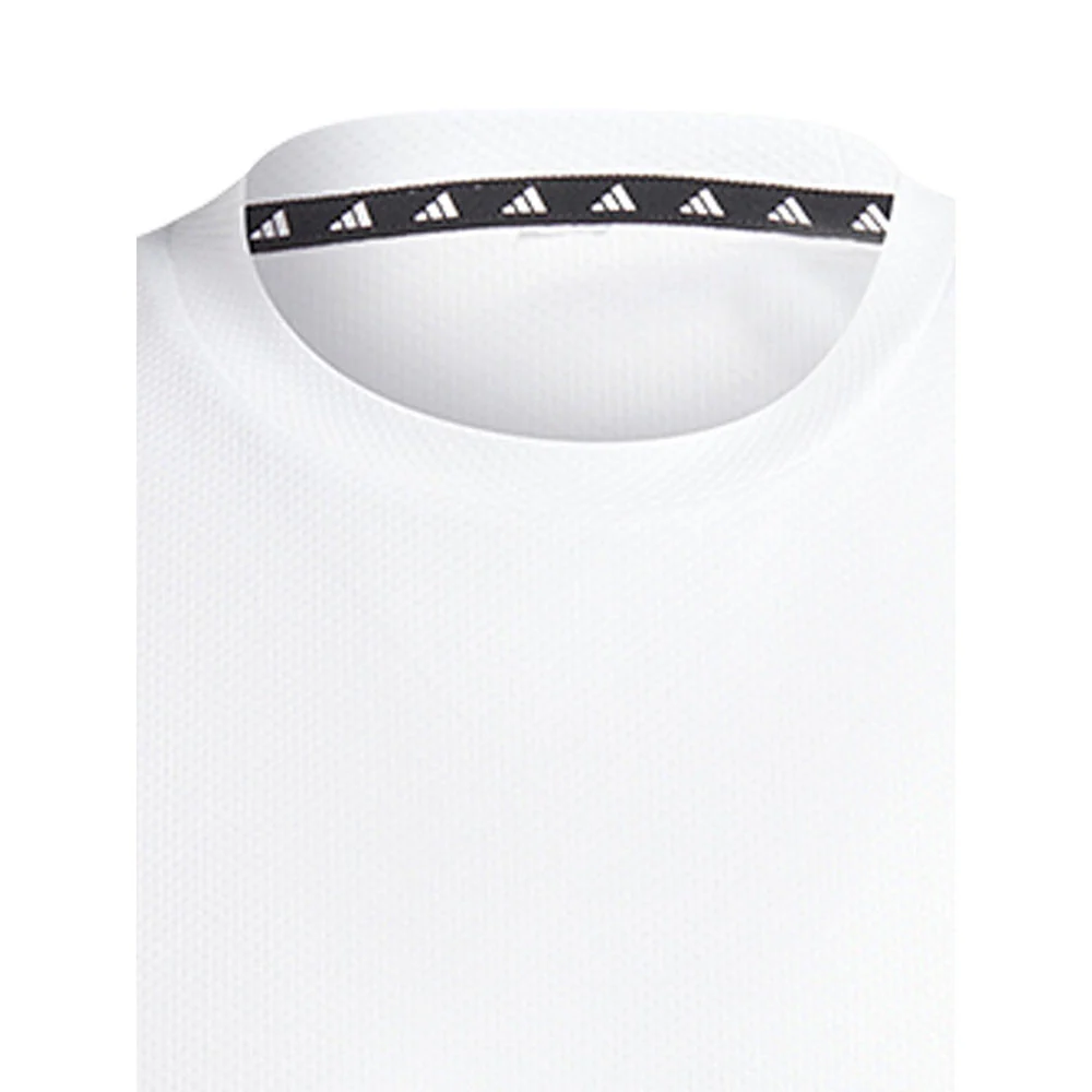 Мужская тренировочная футболка Adidas Train Essentials — цвет белый, размер 2XL (азиатский размер)