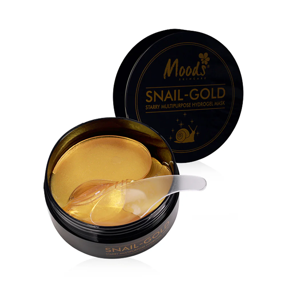 Moods Skin Care Moods Snail Gold Starry Multipurpose Jelly Mask 60pcs