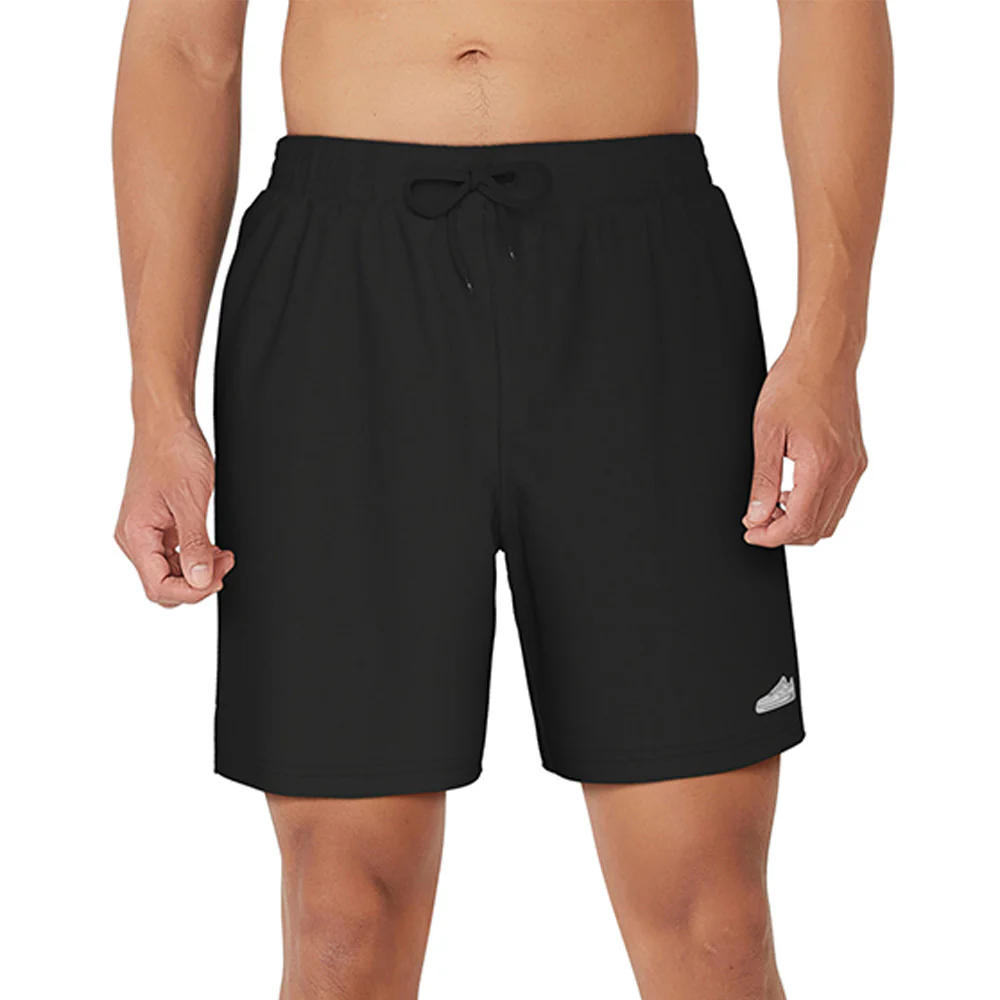 NIKE 7" Volley Men's Swim Shorts - Black - L (US SIZE)
