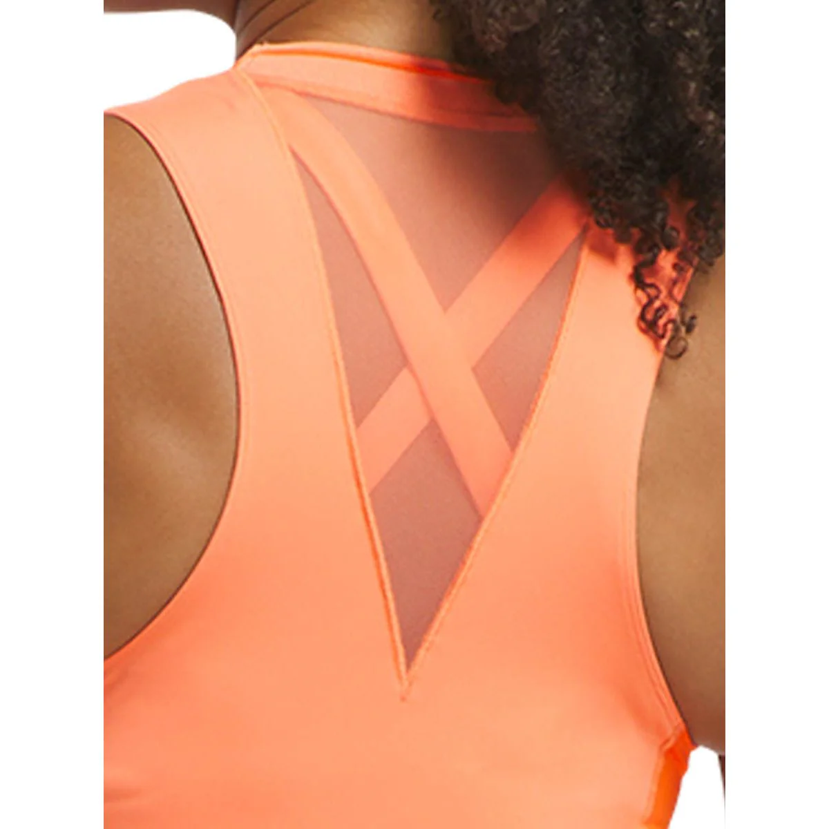 Reebok Team Women's Training Tank — цвет оранжевый, размер 2XS (американский размер)