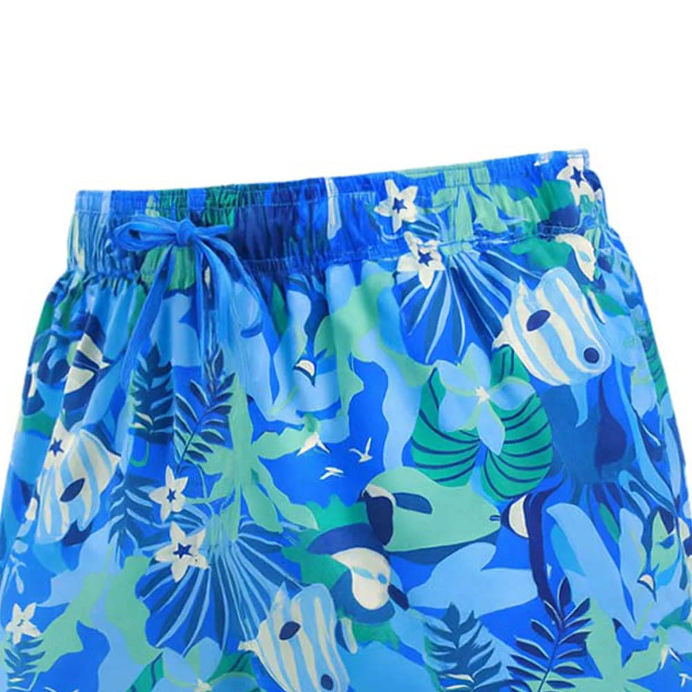 SPEEDO Redondo Edge Printed 14" Men's Watershorts - Blue - 2XL (UK SIZE)