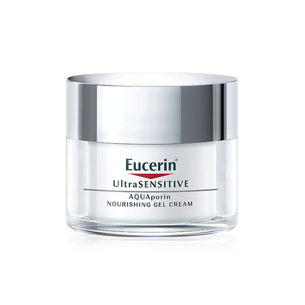 Eucerin Ultrasensitive Aquaporin Nourishing Gel — цвет кремовый, Gel Cream, 50 мл