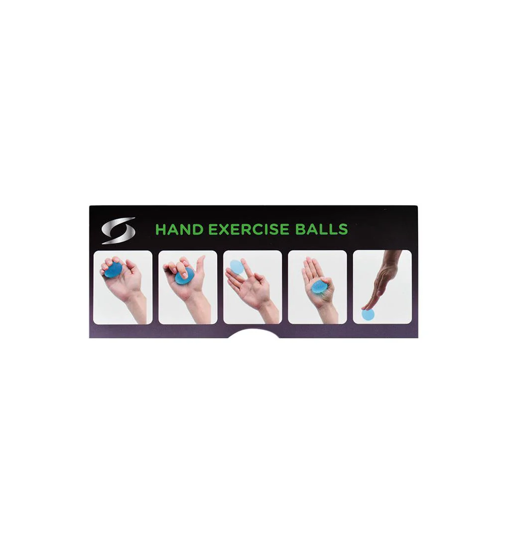 S SPORTS OSH300 Hand Exercise Ball Set - Multi Color - ONE SIZE