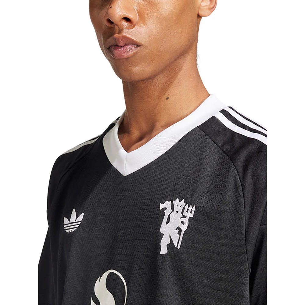 ADIDAS Men's Manchester United Third 2024/25 Goalkeeper Jersey - Black - 2XL (UK SIZE)