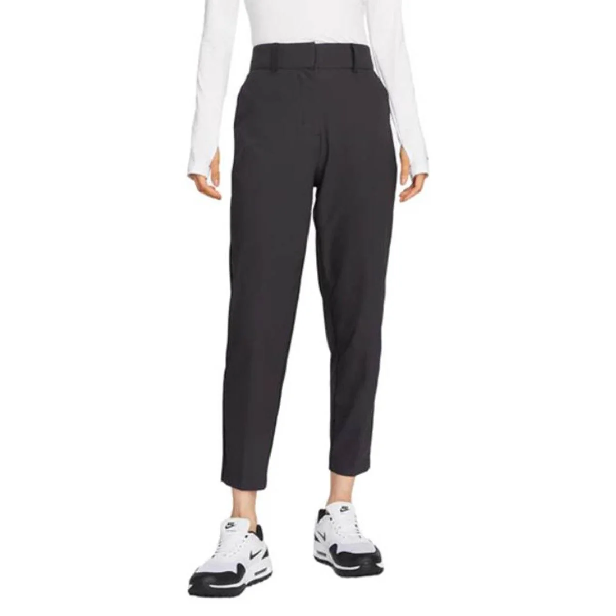 NIKE Dri-FIT Tour Women's Golf Pants - Black - L (US SIZE)