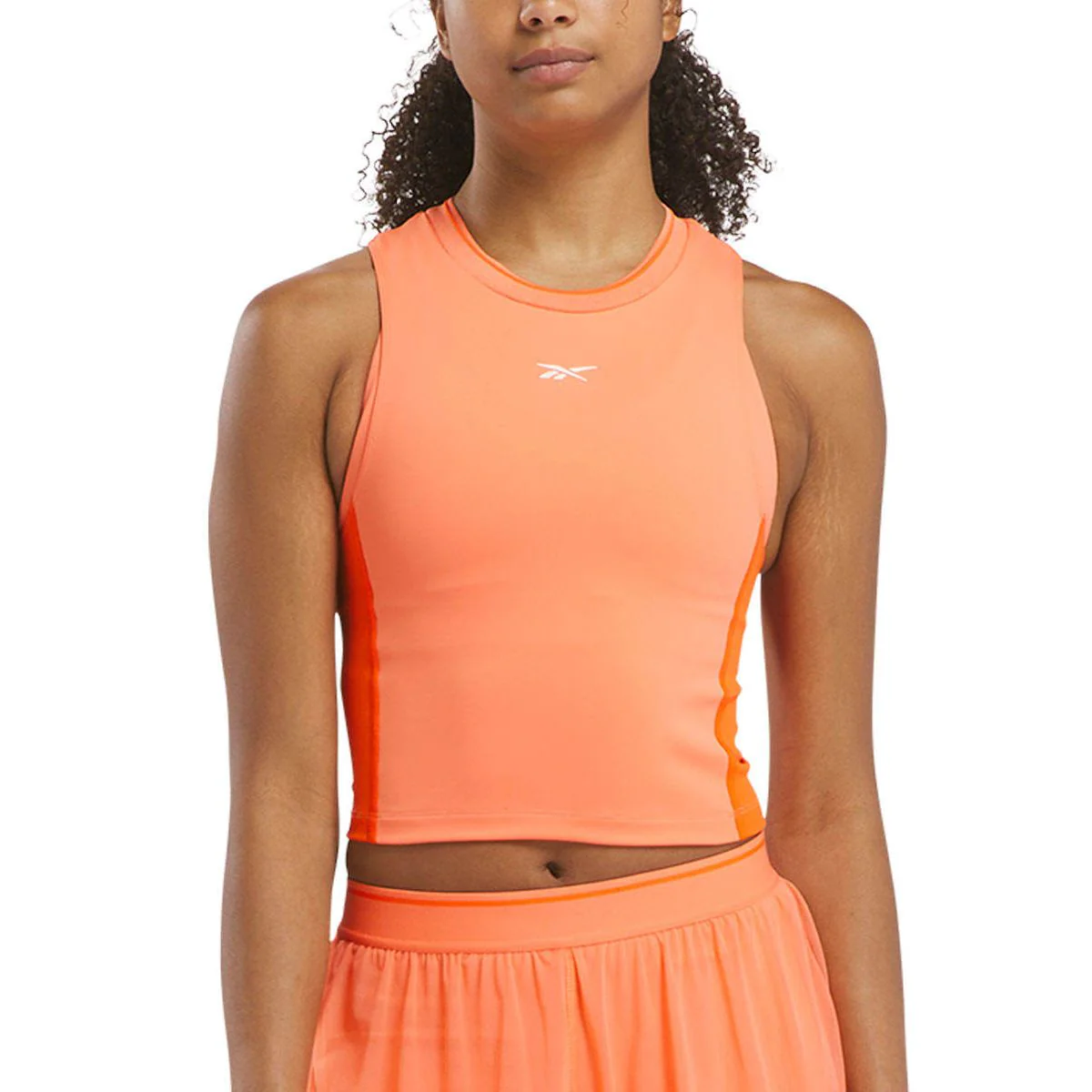 Reebok Team Women's Training Tank — цвет оранжевый, размер 2XS (американский размер)