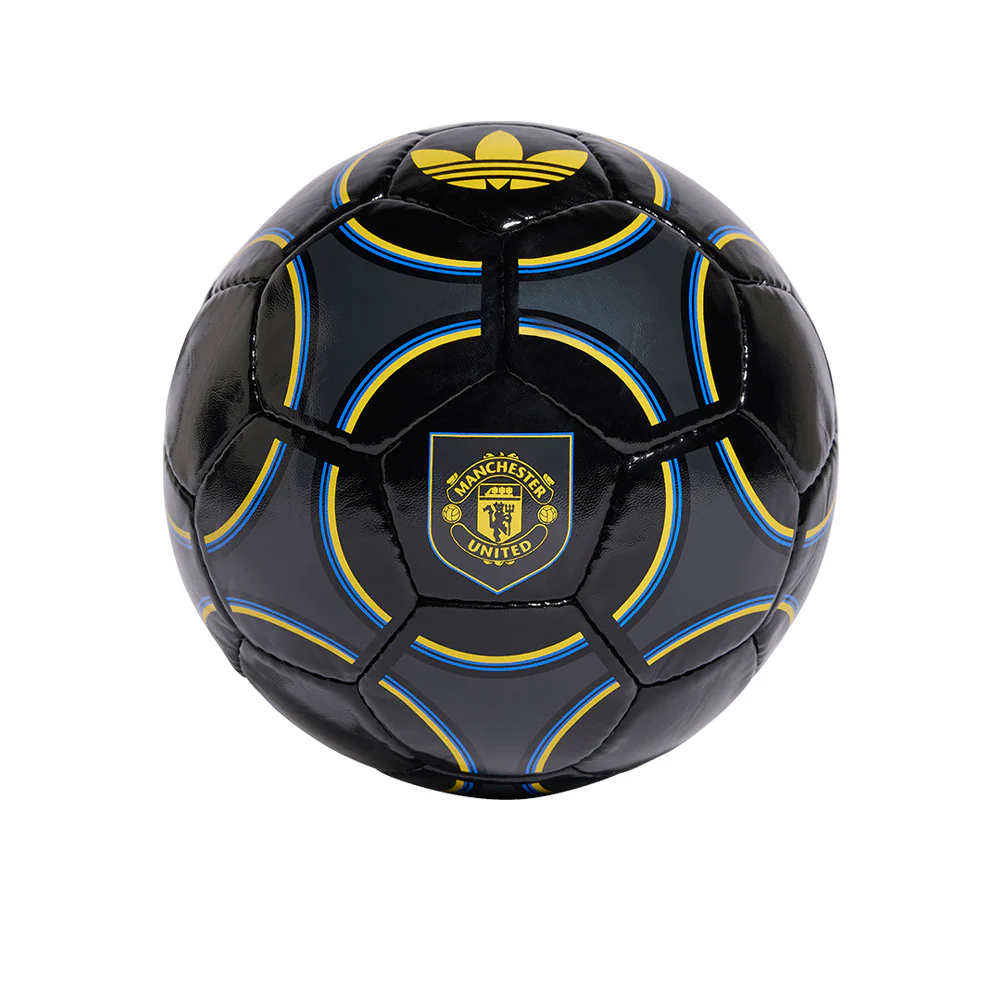 ADIDAS Manchester United Third Football Ball - Black - ONE SIZE
