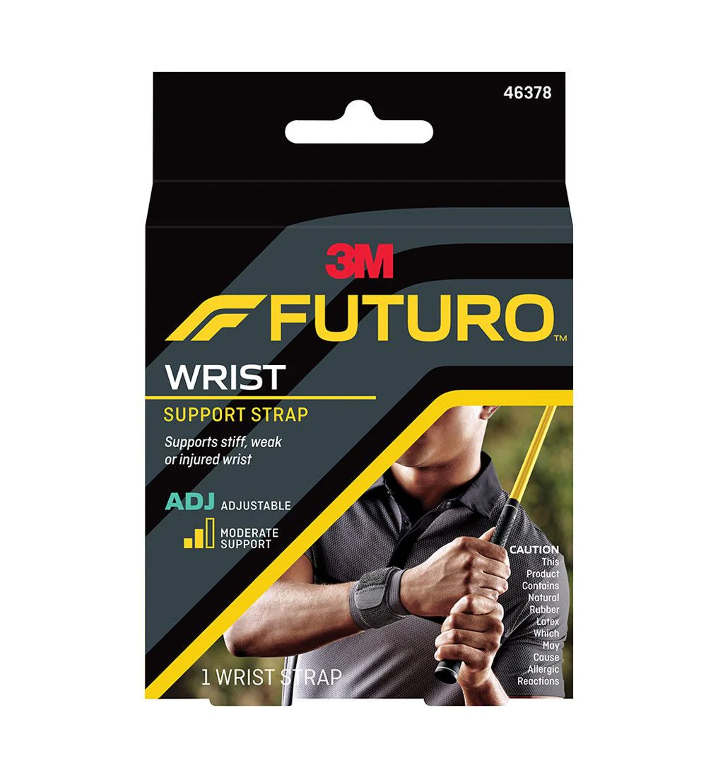FUTURO Sport Wrap Around Wrist Support - Black - ONE SIZE