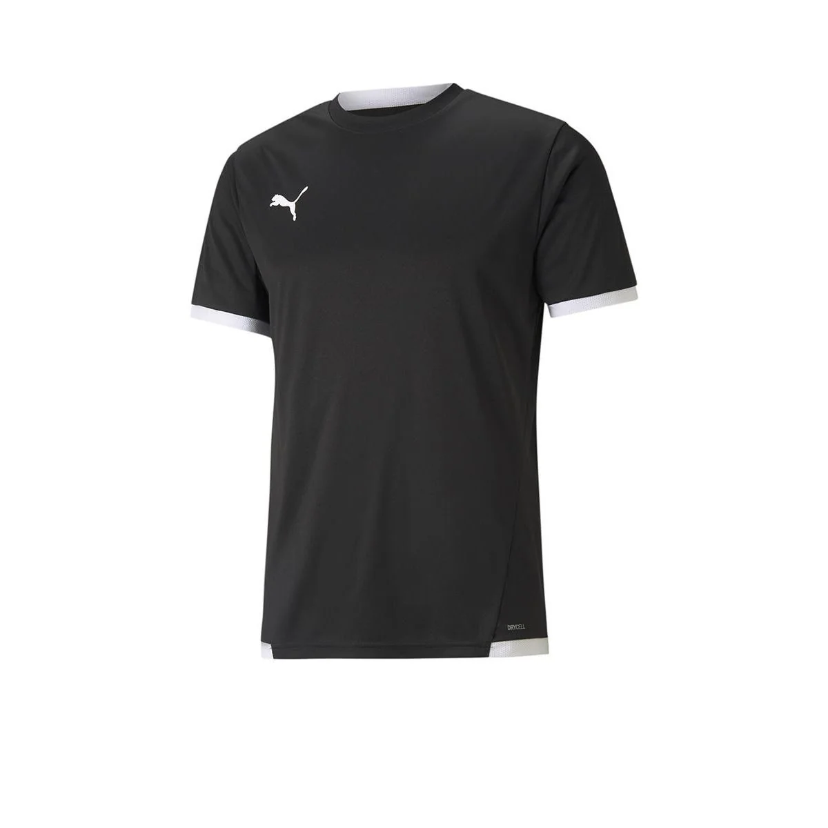 PUMA TeamLIGA Men's Football T-Shirt - Black - L (UK SIZE)