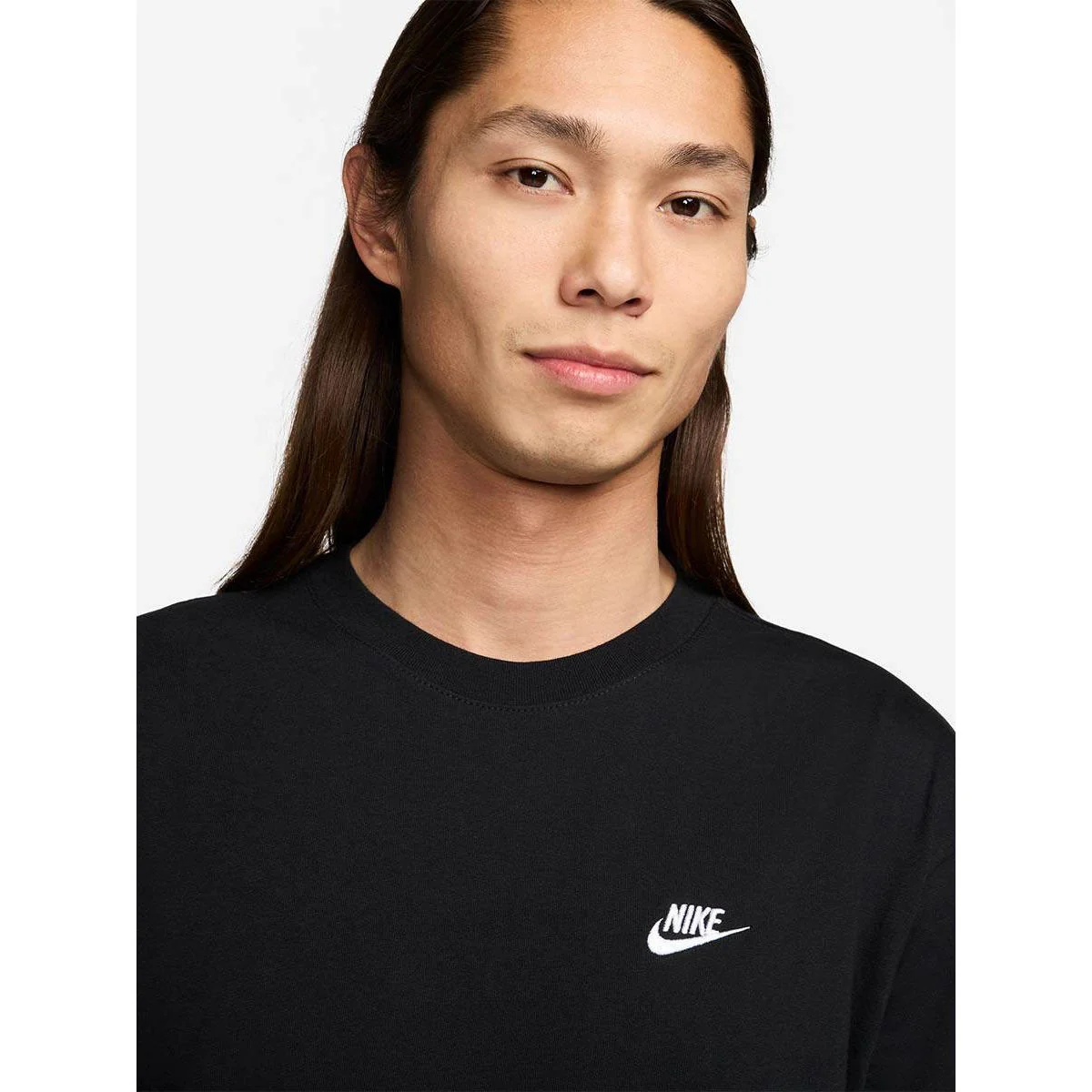 NIKE Sportswear Club Men's T-Shirt - Black - L (US SIZE)