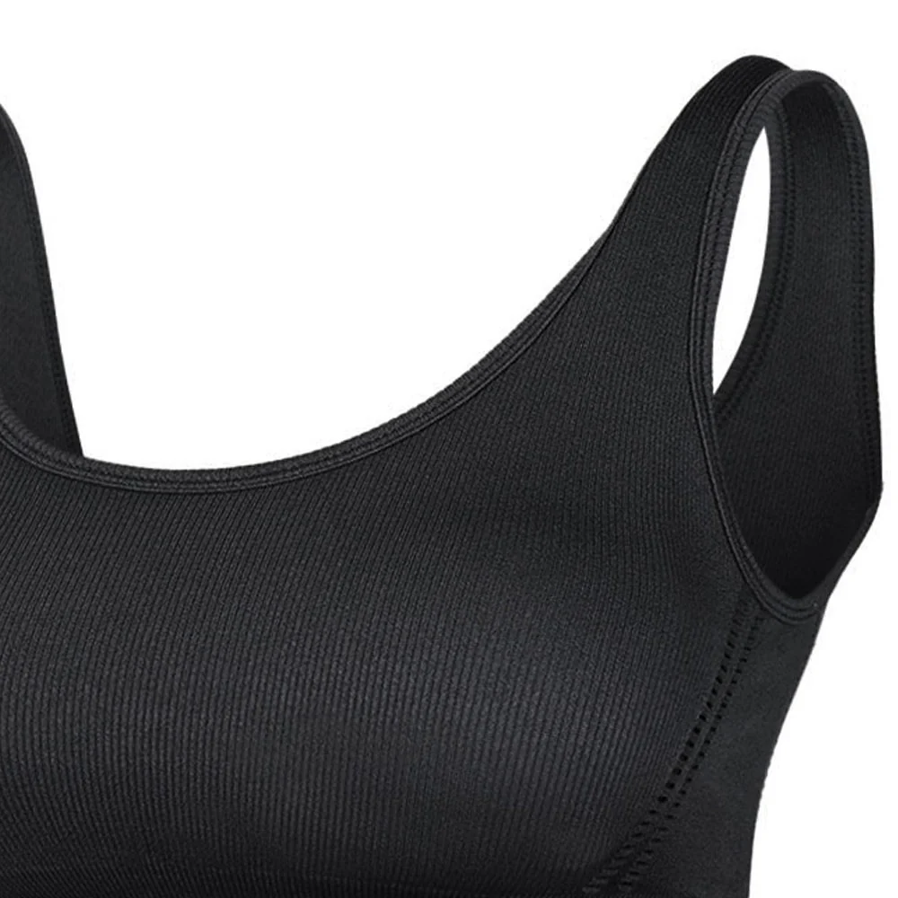 SPIKE Black Women's Running Sports Bra