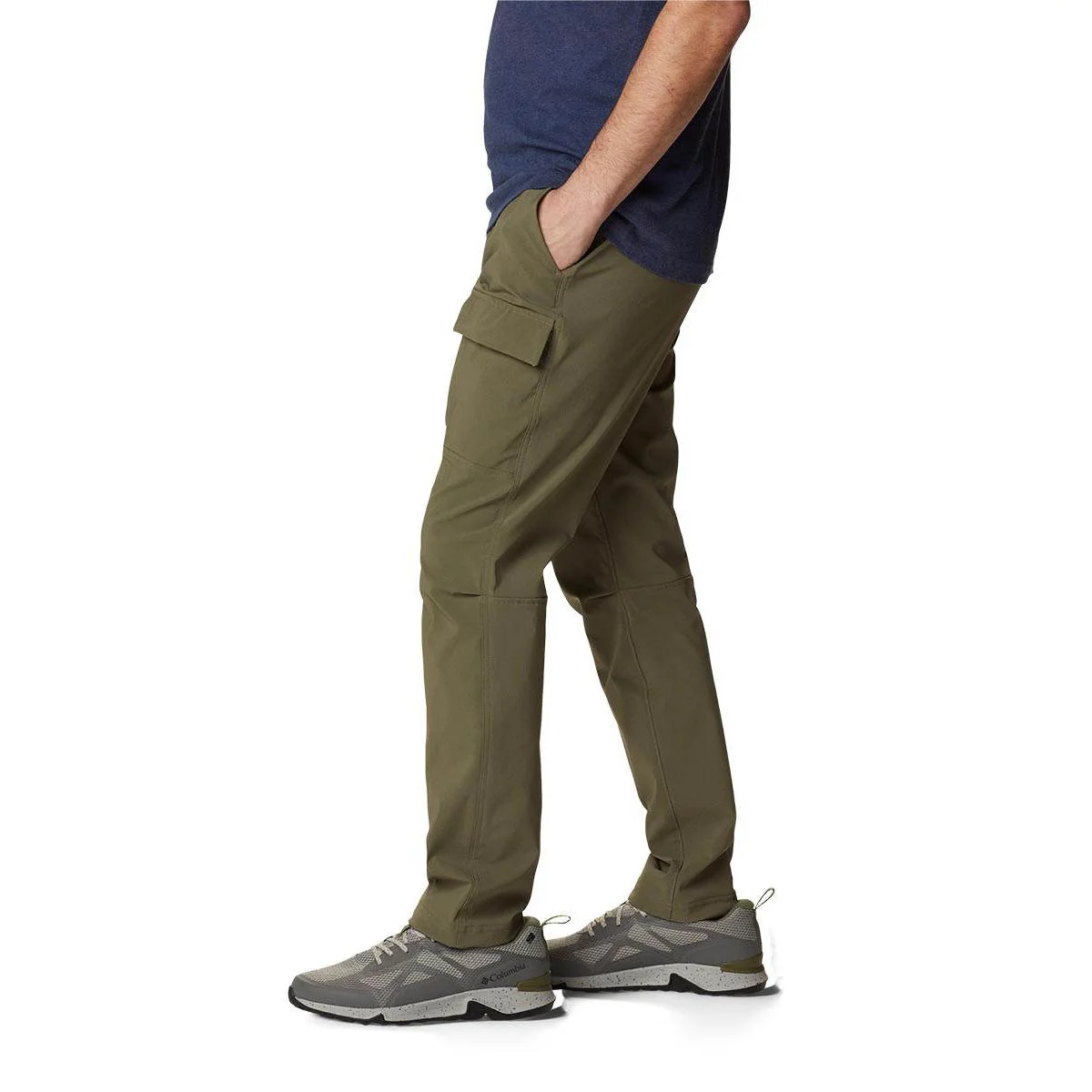 Мужские брюки Columbia Maxtrail Midweight Warm Hiking — цвет зеленый, размер 28 (американский размер)