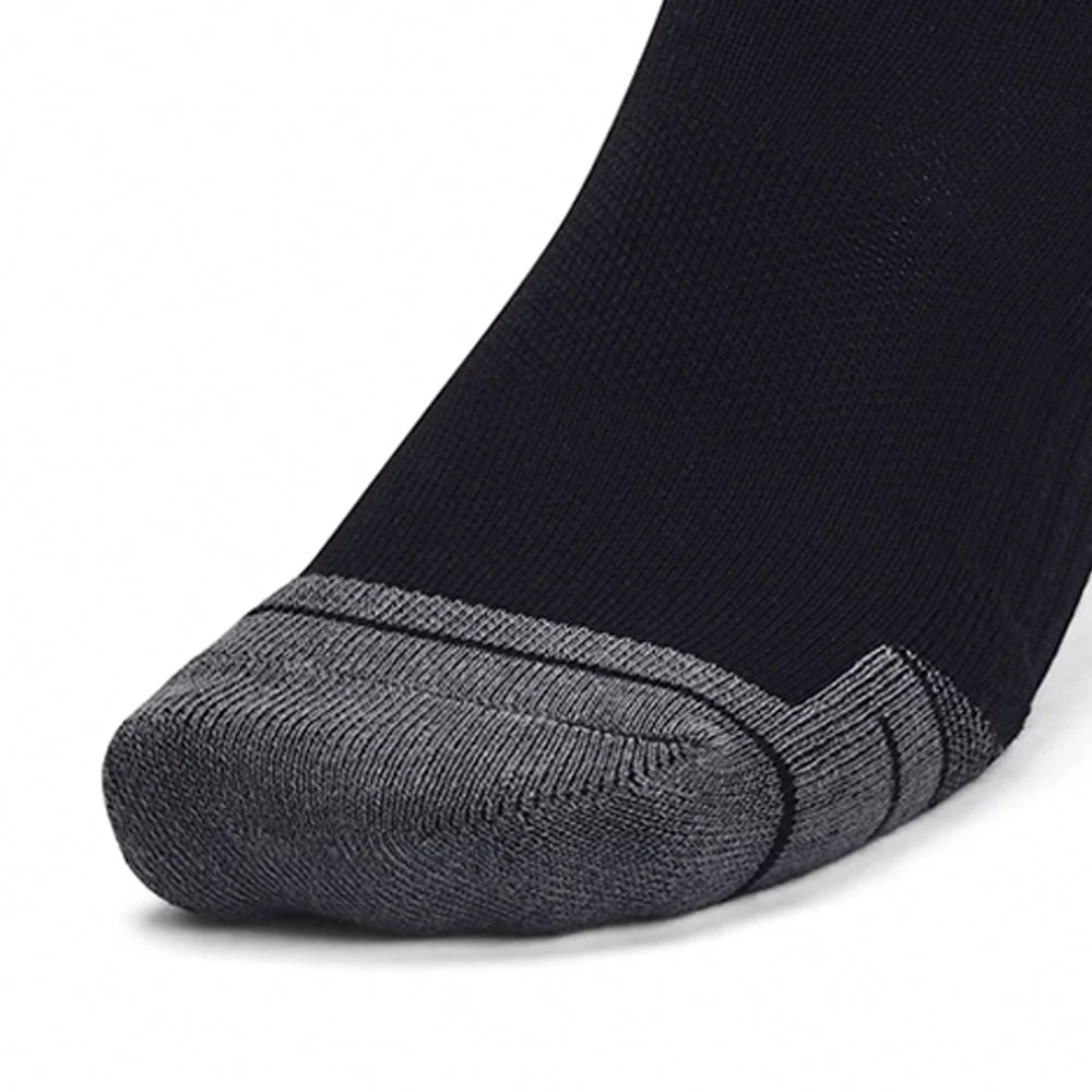 UNDER ARMOUR Performance Cotton Quarter Unisex Socks (3 Pairs) - Black - L (US SIZE)