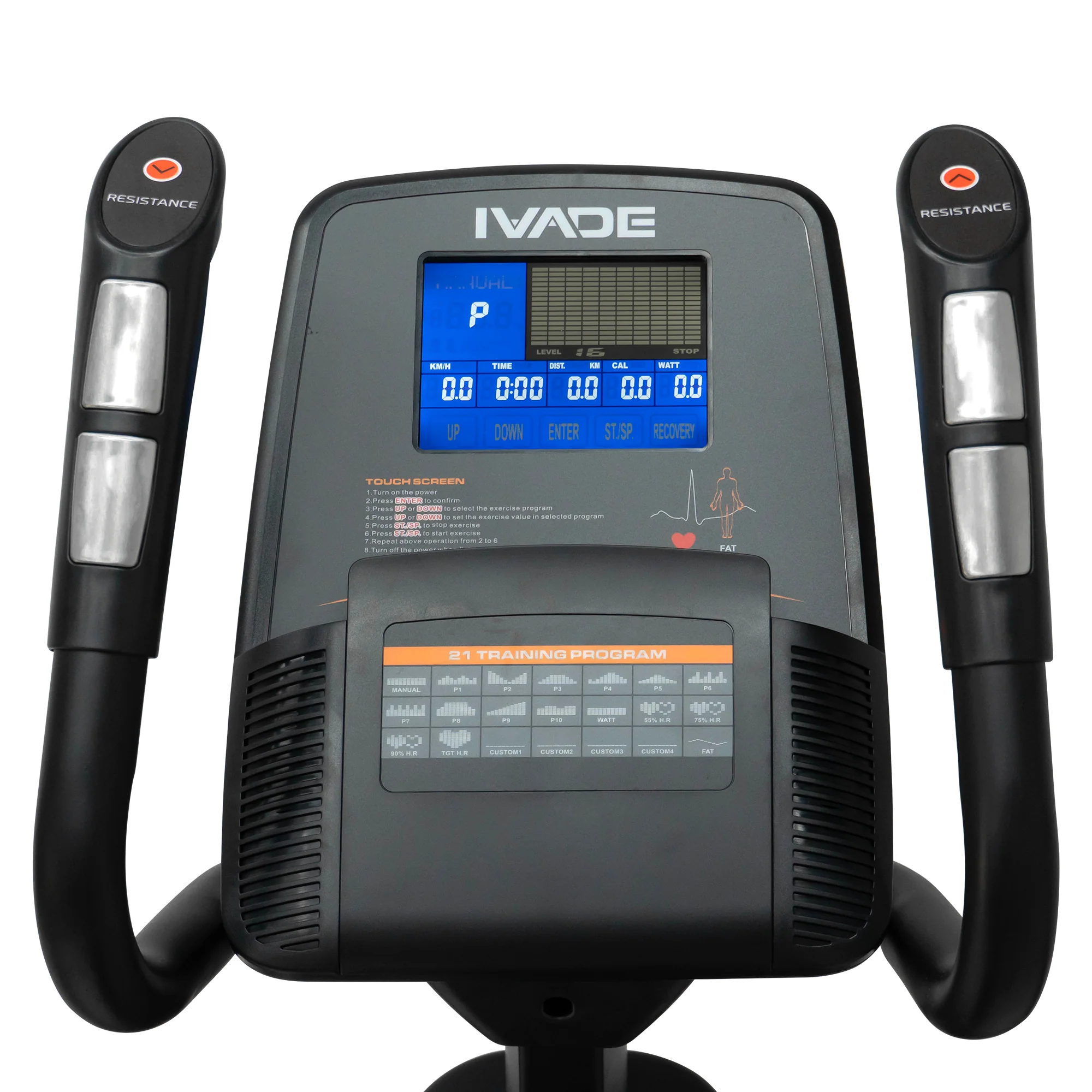 เครื่องเดินวงรี IV-E50 (SEMI-Commercial) - Black - ONE SIZE