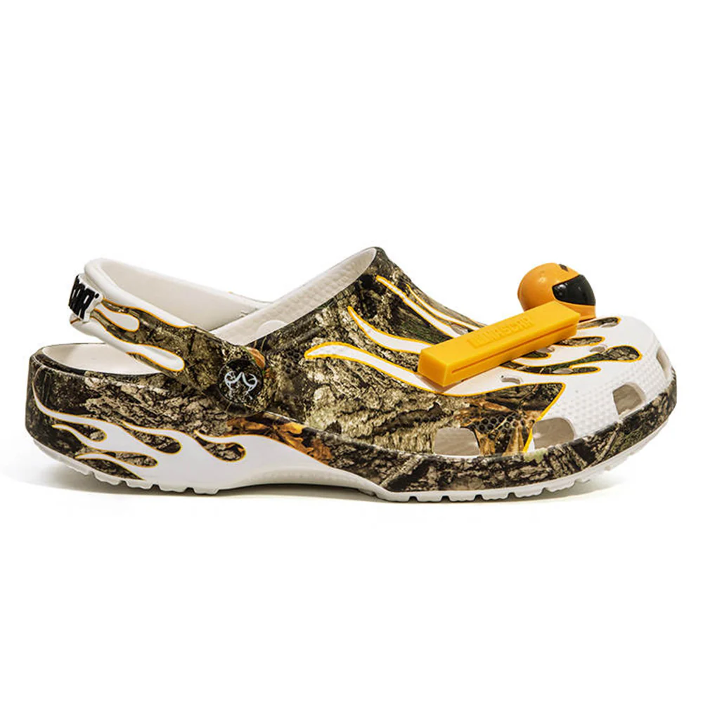 CROCS Nascar Realtree Classic Clog Unisex Lifestyle Shoes - Multi Color - US M10/W12