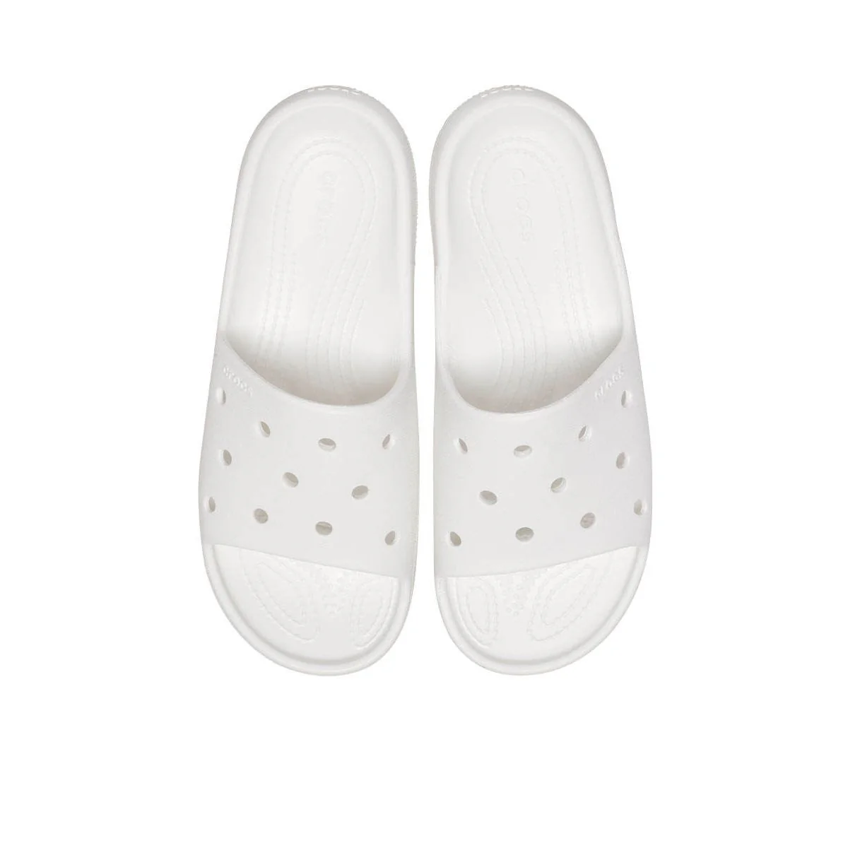 Сандалии унисекс Crocs Classic Slide V2 — цвет белый, Us M10/W12