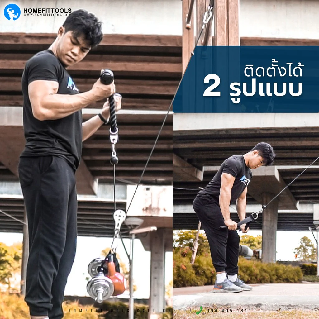 ชุดเคเบิ้ล CableX 1.4-2.5 เมตร Multifunction - Homefittools - Black - 1.4 M