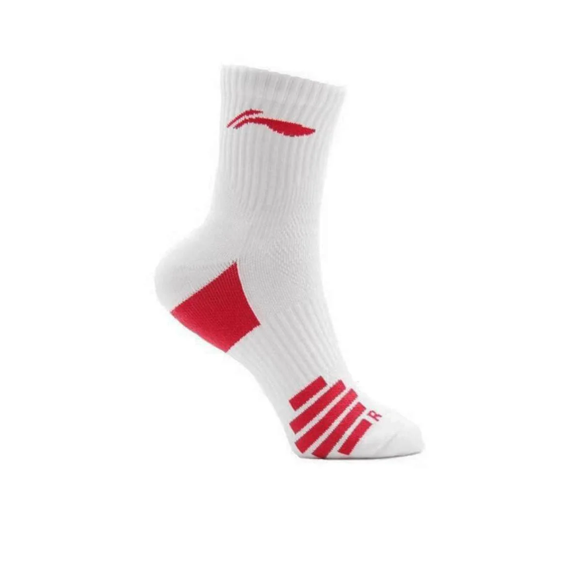 LI-NING AWLR234-1 Unisex Badminton Socks - White - ONE SIZE