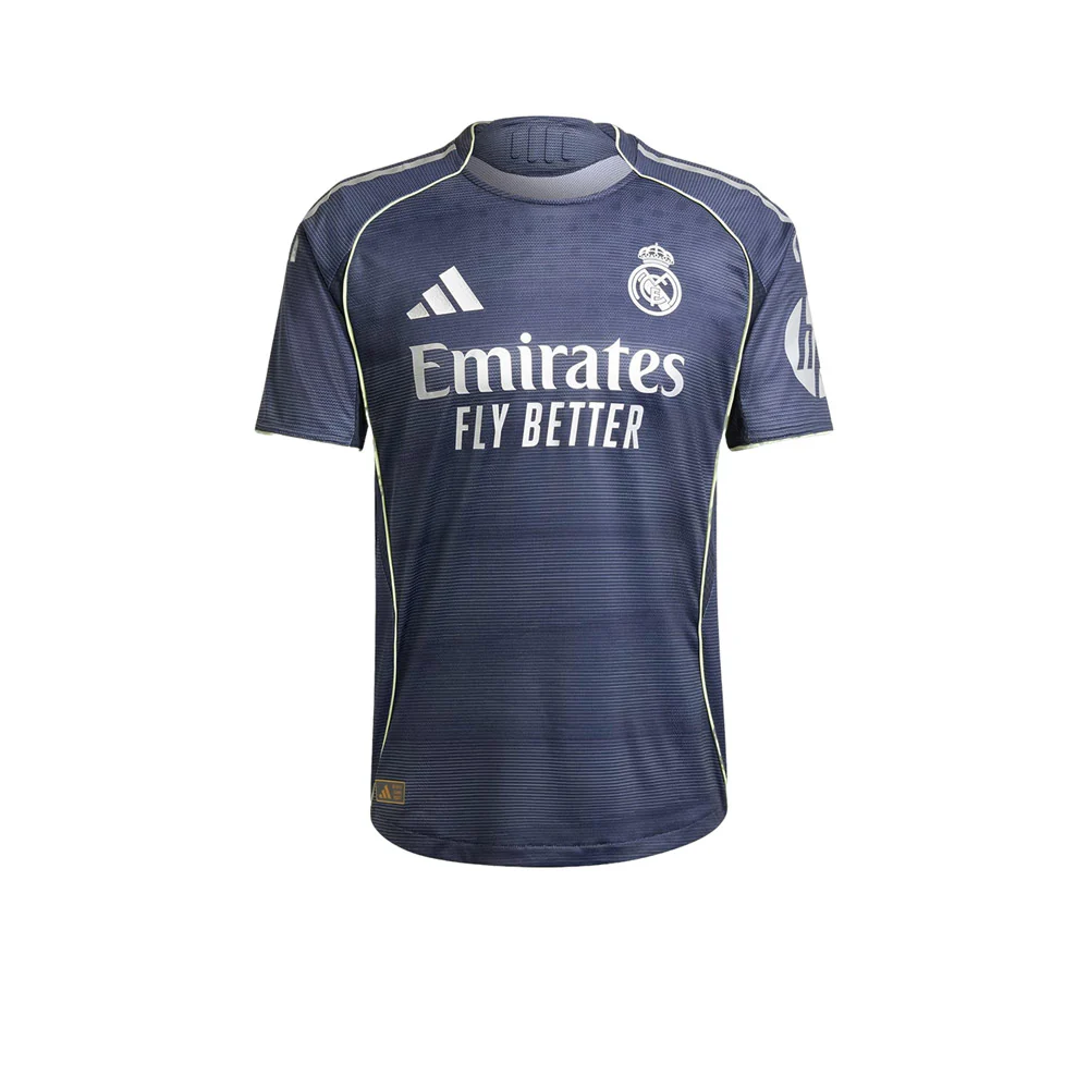 ADIDAS Men's Real Madrid Away Authentic 2025/26 Jersey - Blue - 2XL (UK SIZE)