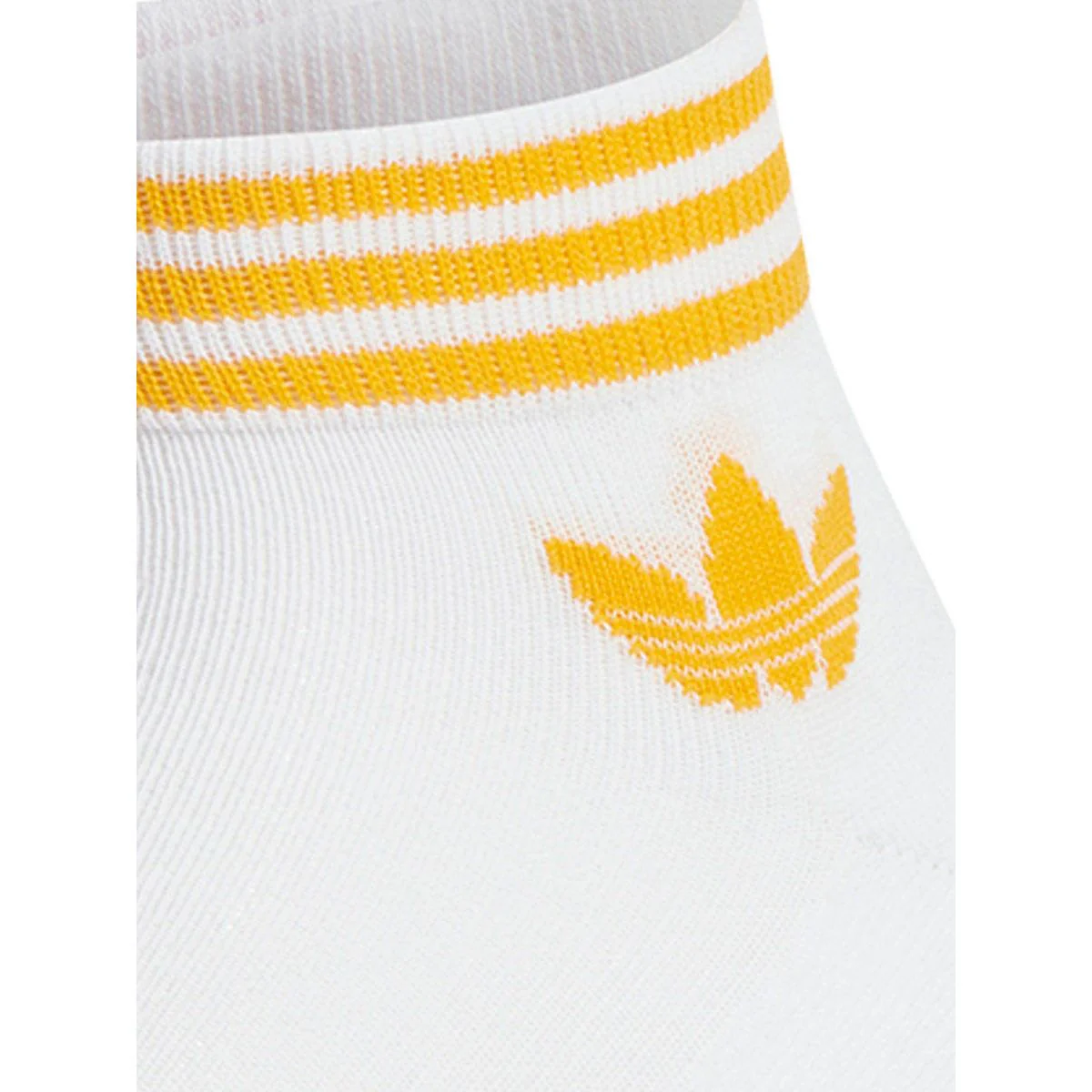 Носки унисекс Adidas Originals Island Club Trefoil Ankle (3 Pairs) — цвет белый, размер L (американский размер)