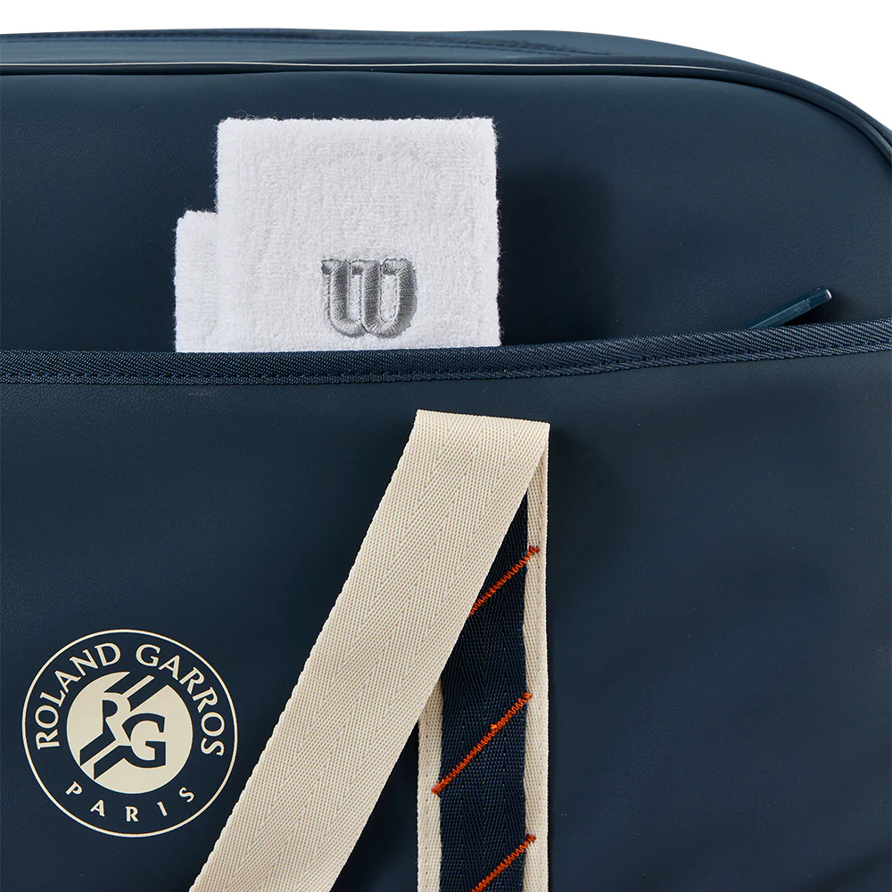 WILSON Roland Garros 2025 Session Soire Unisex Duffle Bag - Blue - ONE SIZE