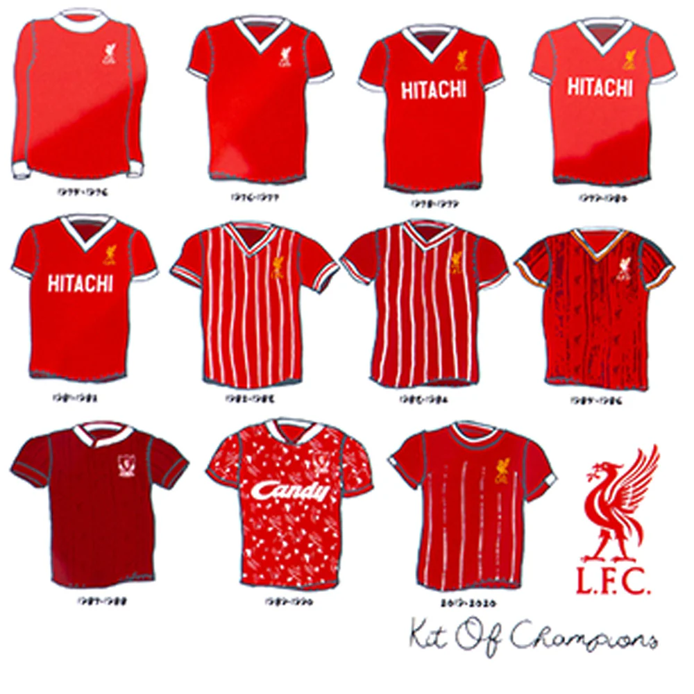LFC Kit of Champions Print - Multi Color - ONE SIZE