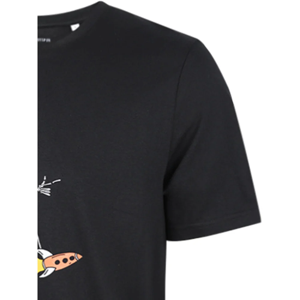 SPURS x Beavertown Rocketman Men's Football T-Shirt - Black - 2XL (UK SIZE)