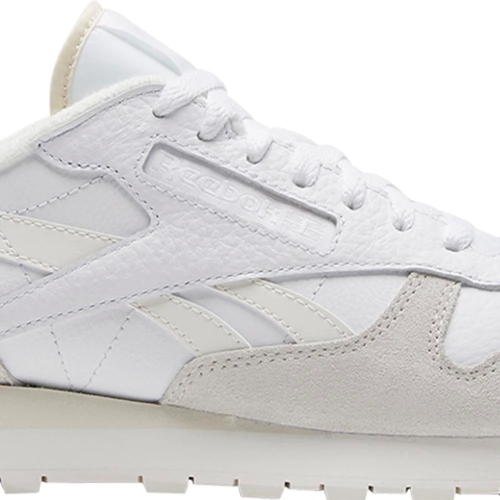 Повседневные кроссовки унисекс Reebok Classic Leather — цвет белый, размер US 10
