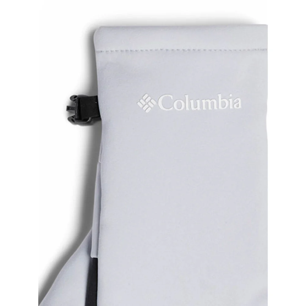 Женские перчатки Columbia Kruser Ridge III Softshell — цвет серый, размер L (американский размер)