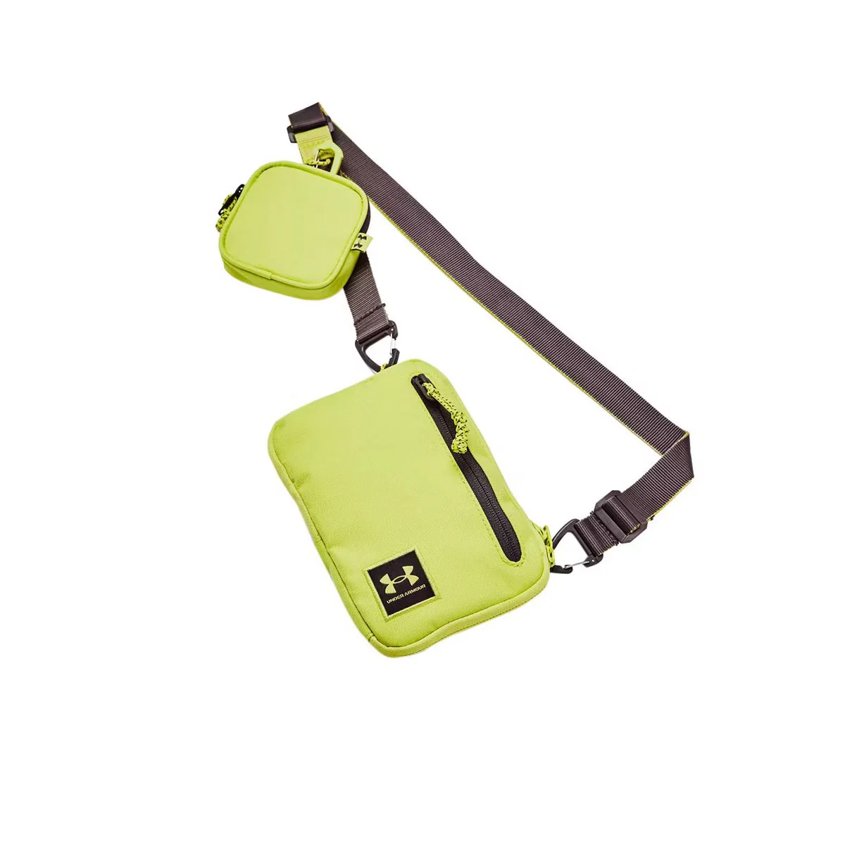 Under Armour Loudon Unisex Crossbody Bag — цвет зеленый, размер единый размер