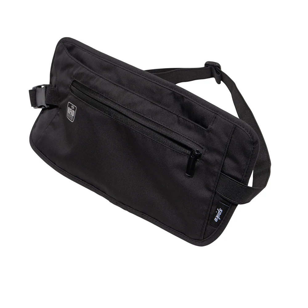 SPIKE Running Bag H2 25 04 Unisex Running Waist Bags - Black - ONE SIZE
